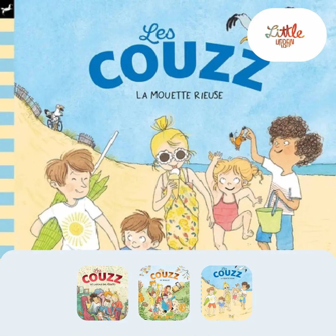 Les couzz - 3 histoires de Little Urban - Bookinou (Pimely)