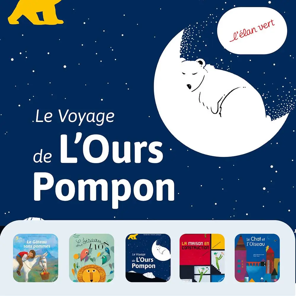 Pont des arts 4-6 ans - 5 histoires de L'Élan vert