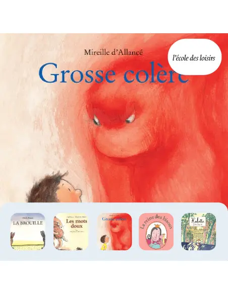 Émotions - 5 histoires de l'École des loisirs