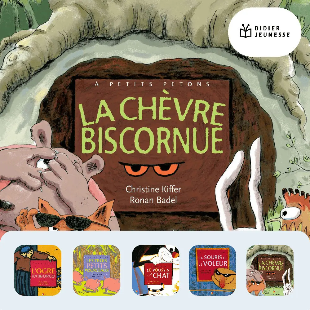 Contes 4-6 ans - 5 histoires de Didier Jeunesse