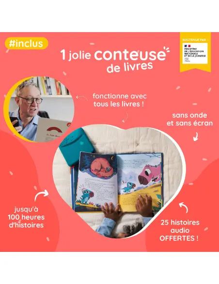 Coffret Premium | Bookinou + 26 ou 52 histoires audio 😍