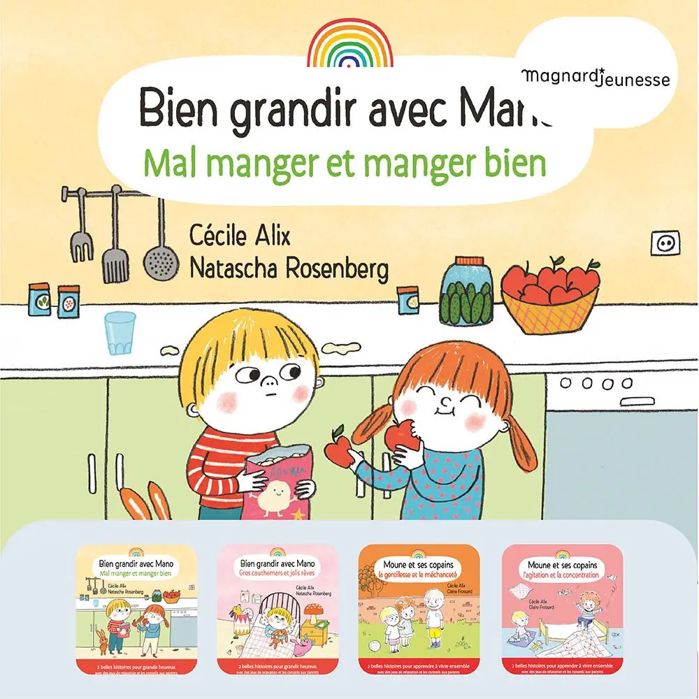Moune et Mano - 8 histoires de Magnard Jeunesse