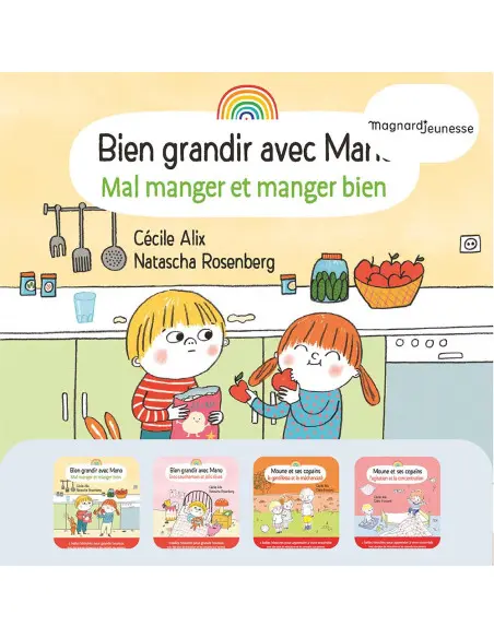 Moune et Mano  - 8 histoires de Magnard Jeunesse
