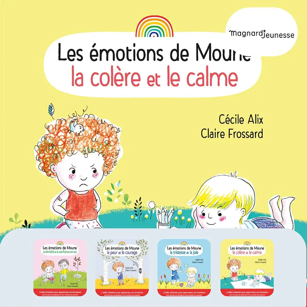 Les émotions de Moune - 8 histoires de Magnard Jeunesse