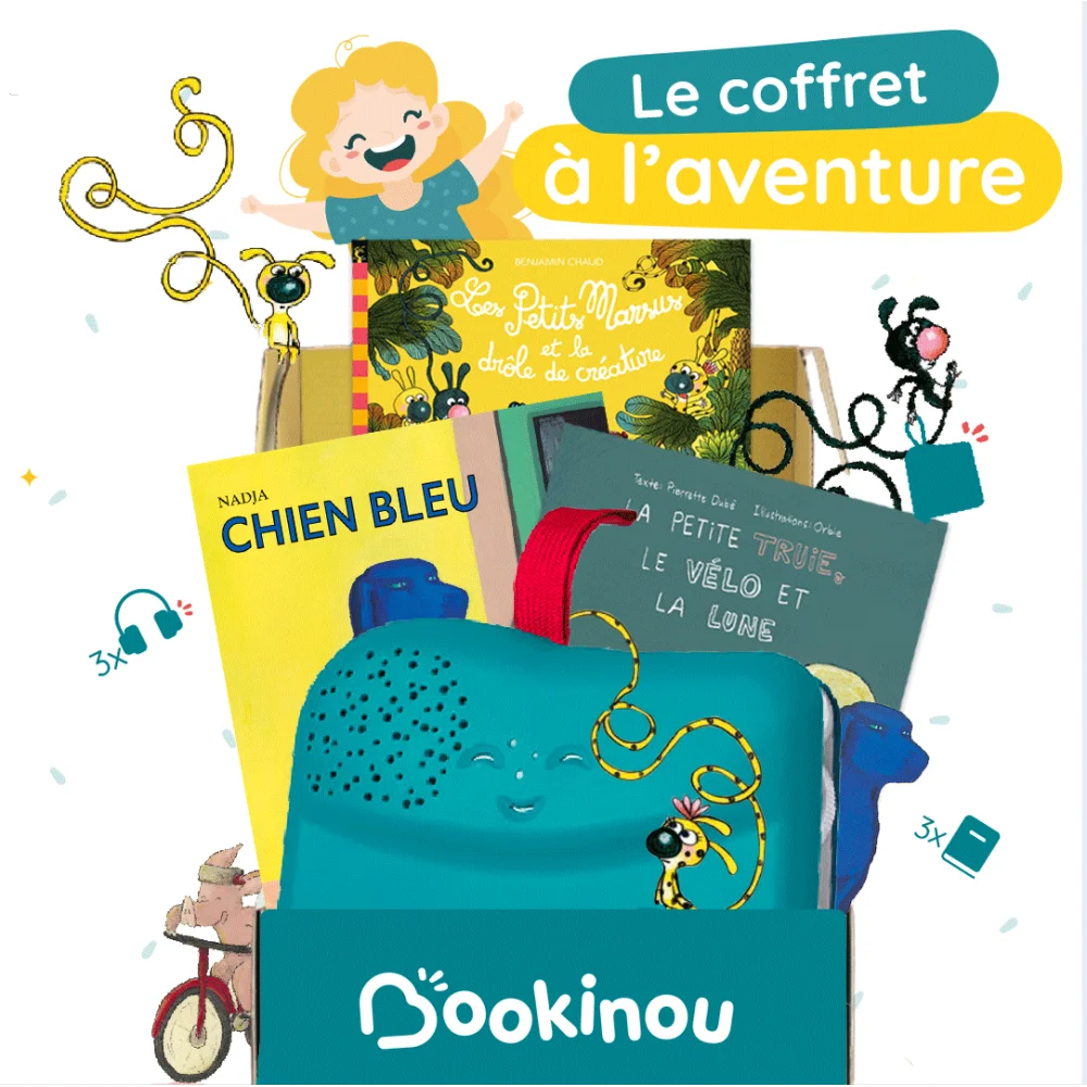 Bookinou - conteuse liseuse audio pour enfant BOOKINOU BOOK.BKN-002 :  Suisse Shopping site de vente en ligne de produits d'excellents rapports  qualités prix