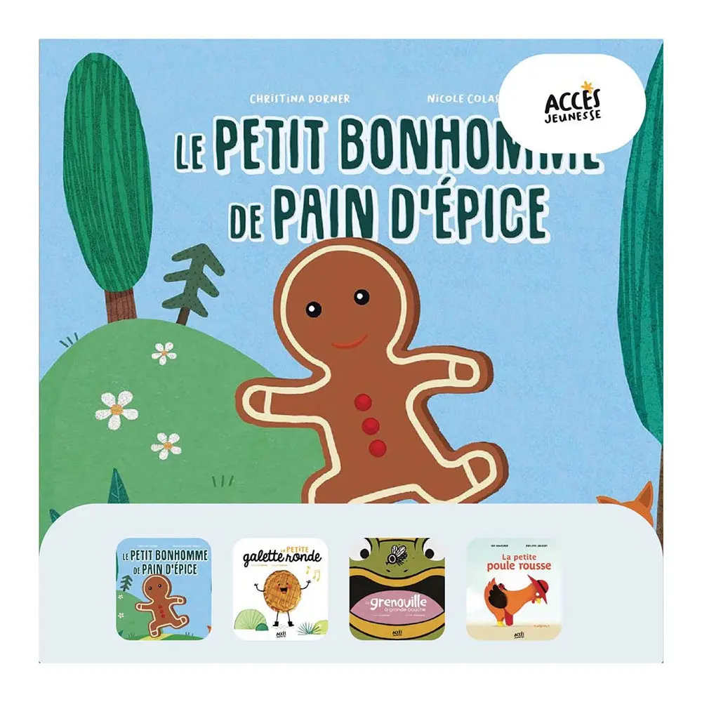 Contes classiques - 4 histoires de Accès Editions