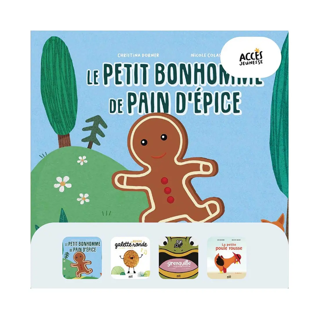 Contes classiques - 4 histoires de Accès Editions