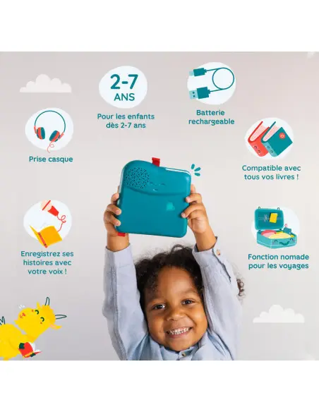 Pack Ecoles : conteuse Bookinou 10 gommettes