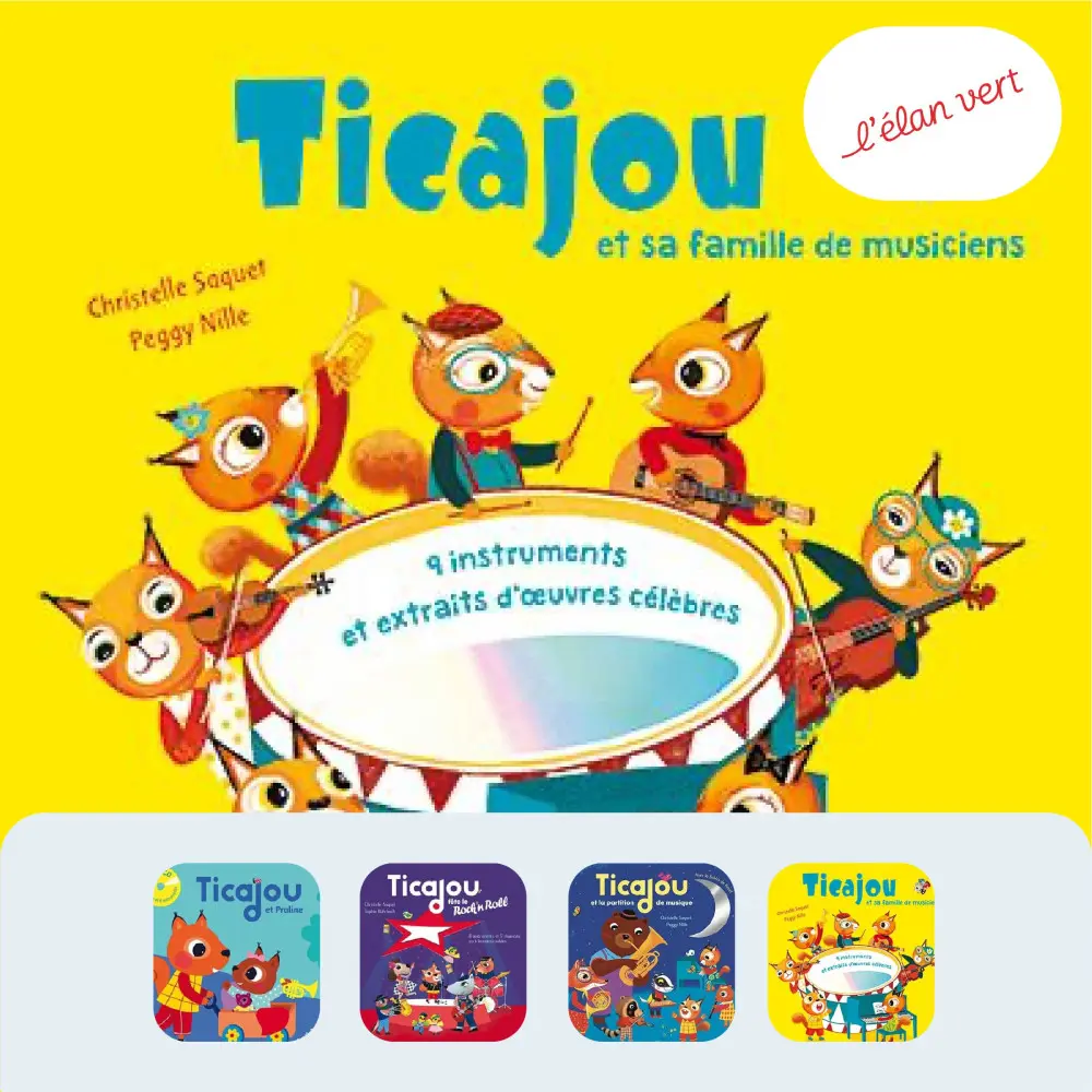 Ticajou - 4 histoires de L'Élan vert