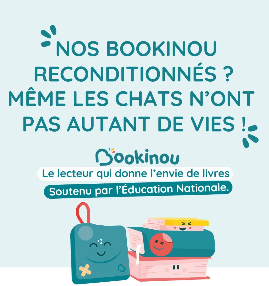 Acheter un Bookinou reconditionné a un impact positif - Bookinou