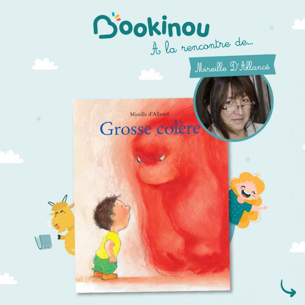 Interview de Mireille D'Allancé - Bookinou (Pimely)