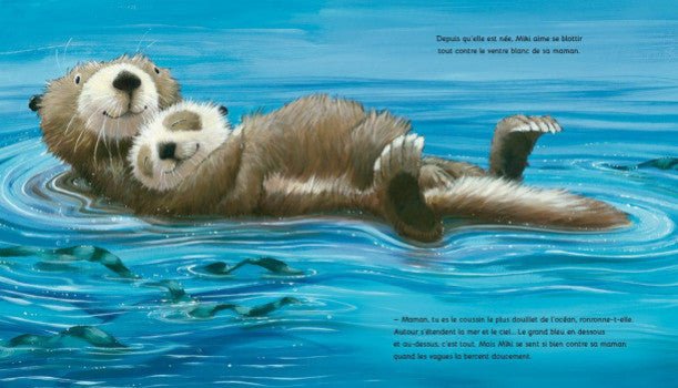 Le livre d'avril : Prends ma patte, petite loutre de Jane Chapman - Bookinou (Pimely)