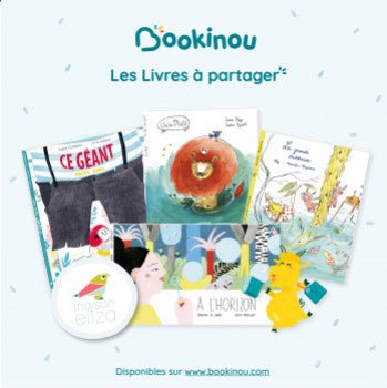 Les Livres à partager de Bookinou : une sélection de livres d’exception - Bookinou (Pimely)