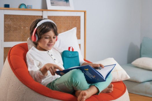Les livres audio pour les enfants : une bonne idée ? - Bookinou (Pimely)