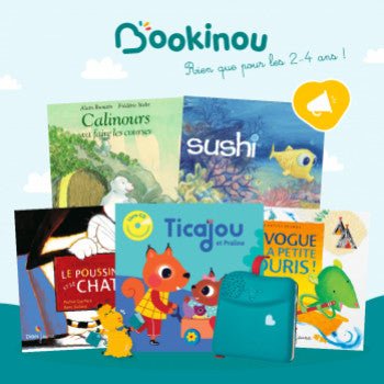 Top 5 des histoires audio pour les enfants de 2 à 4 ans sur Bookinou - Bookinou (Pimely)