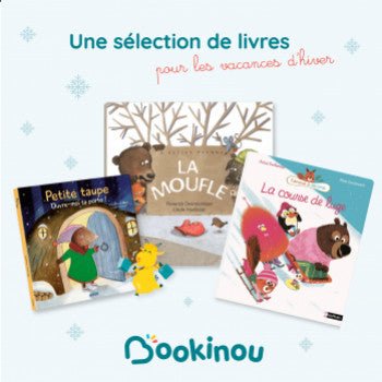 Une sélection de livres sur le thème de l'hiver - Bookinou (Pimely)