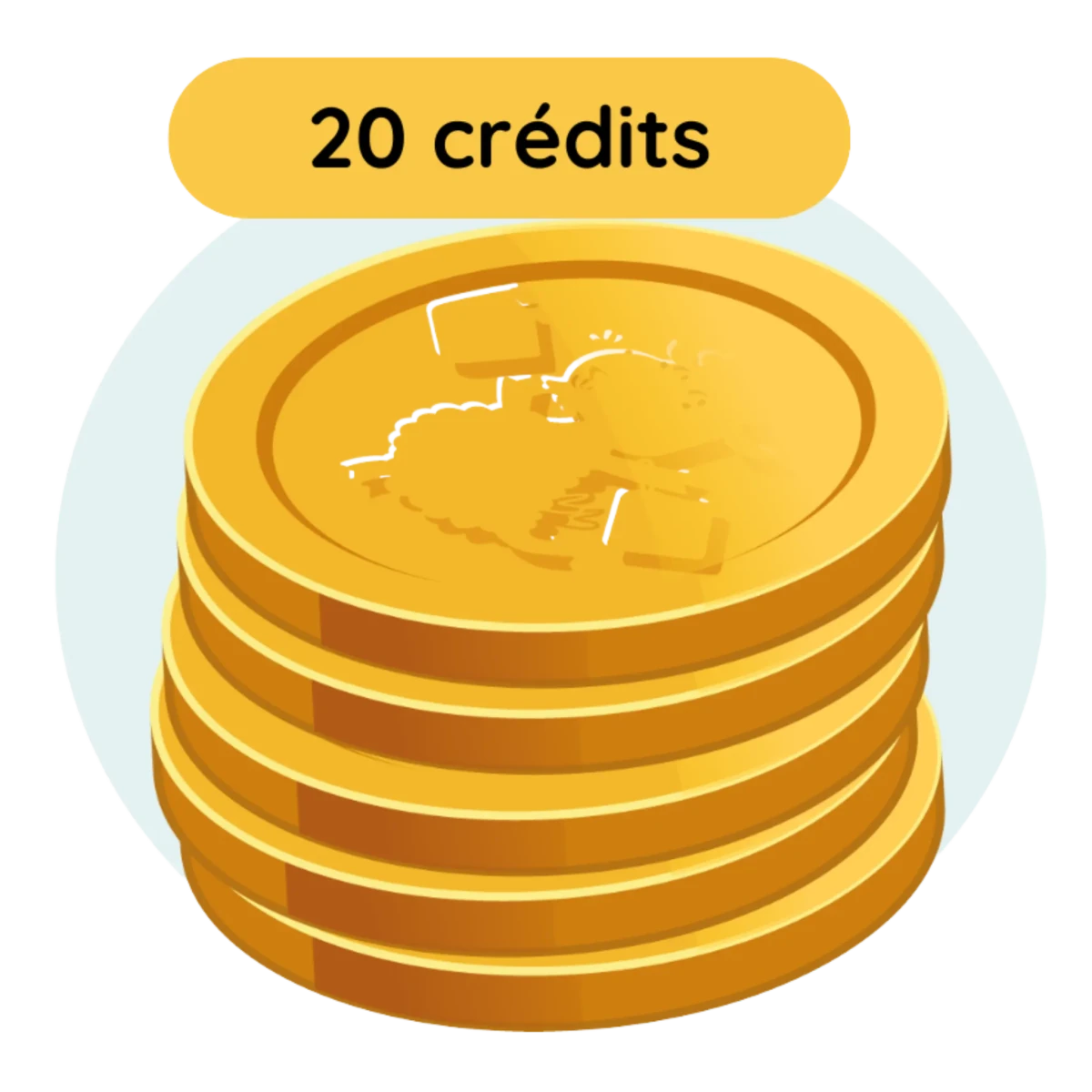 20 crédits Bookinou - Bookinou (Pimely)