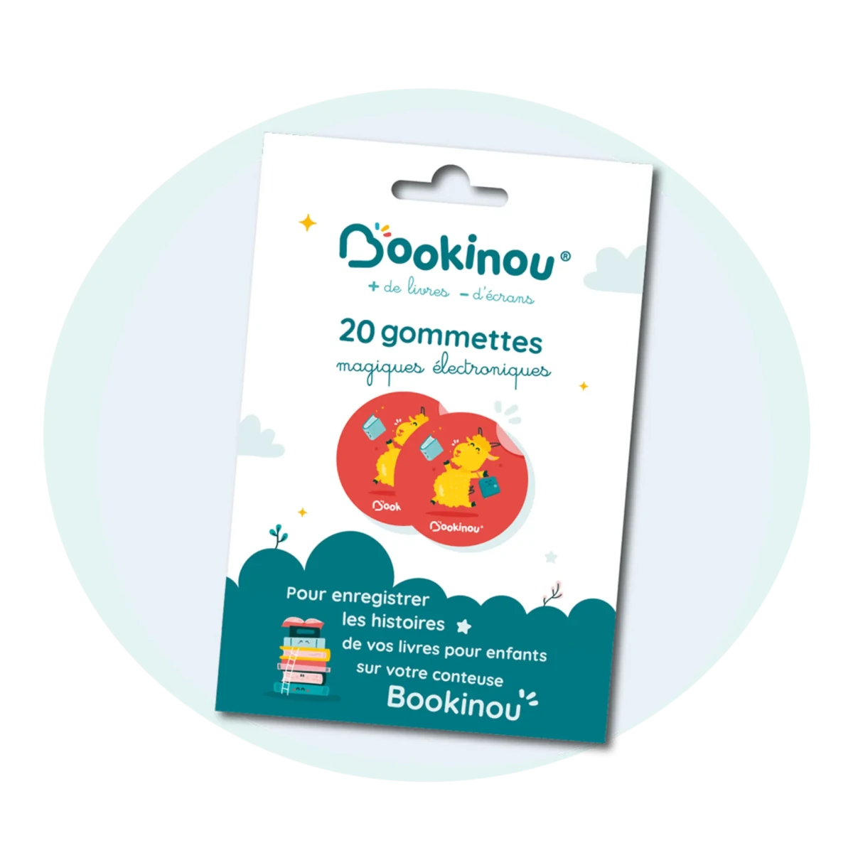 20 gommettes magiques - Bookinou (Pimely)