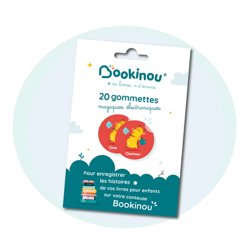 20 gommettes magiques - Bookinou (Pimely)