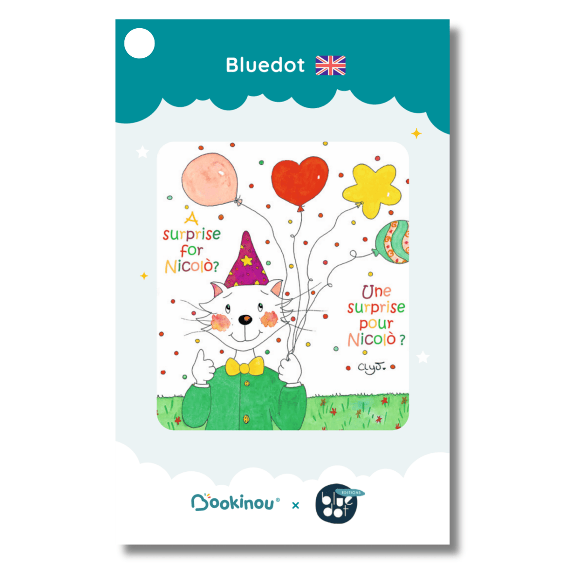 5 histoires Bluedot (version anglaise) - Bookinou