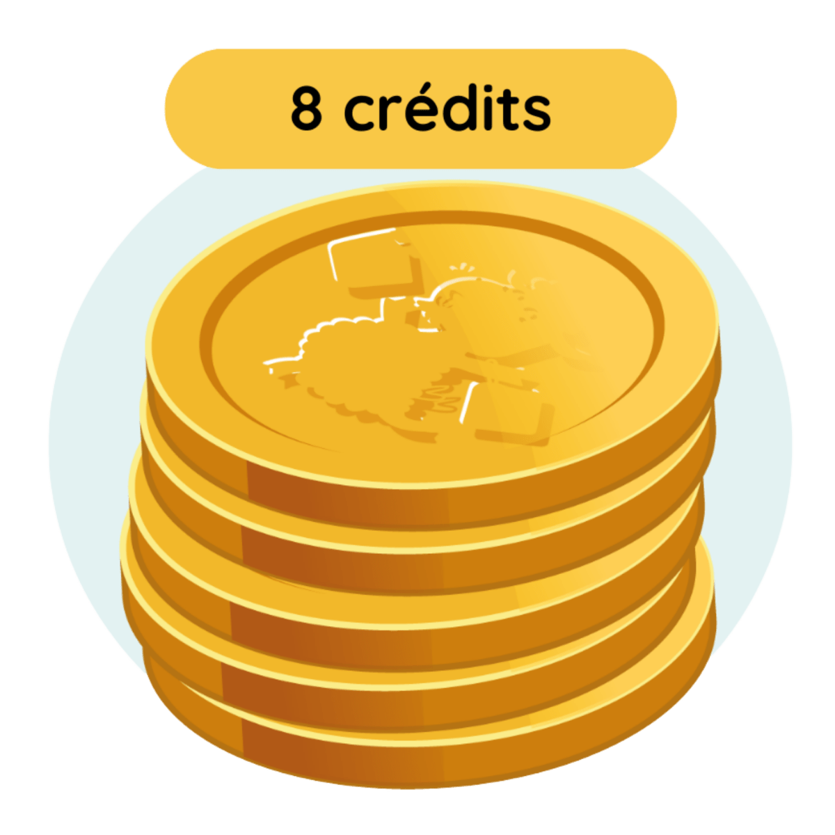 8 crédits Bookinou - Bookinou (Pimely)