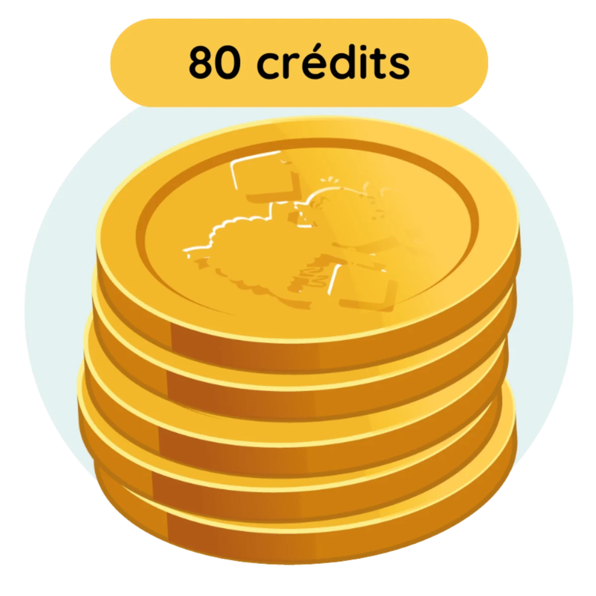 80 crédits Bookinou - Bookinou (Pimely)