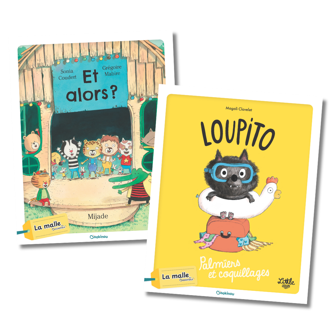 Et alors et Loupito : Palmiers et coquillages (lot)