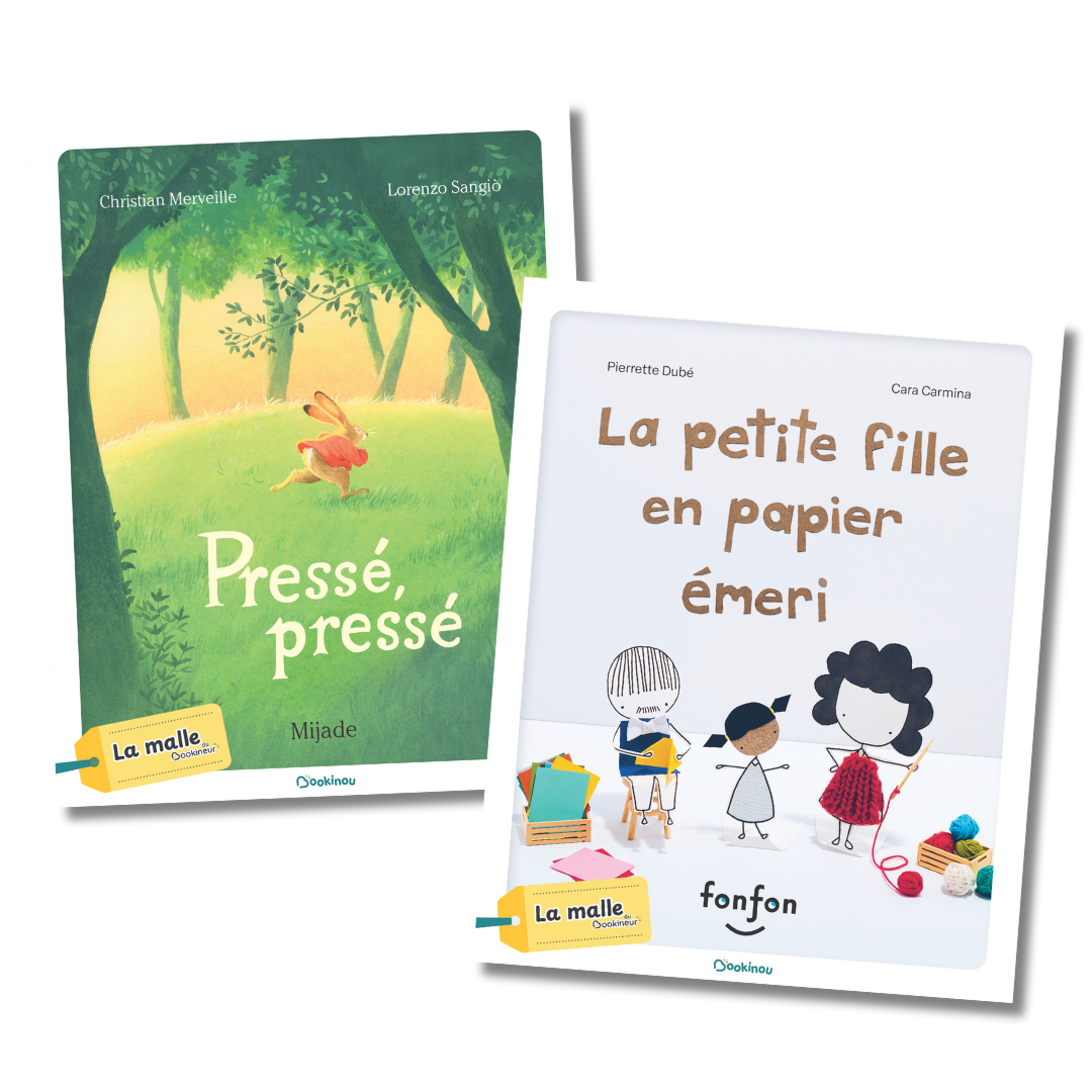 Pressé Pressé et La petite fille en papier émeri (lot)