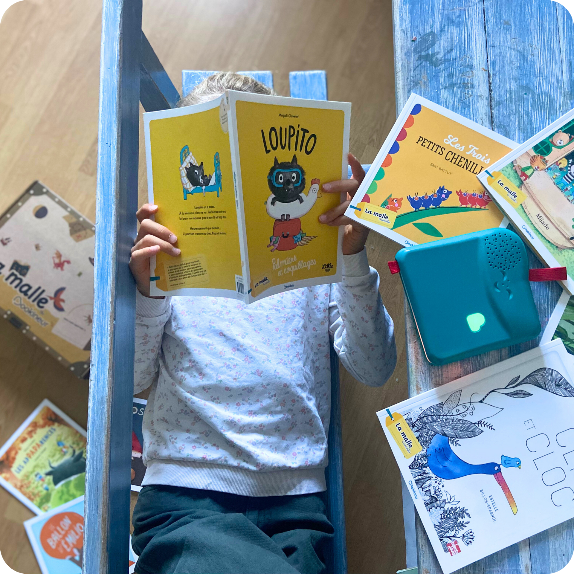 Pack lecteur Bookinou + Malle du Bookineur 4 - 5 ans