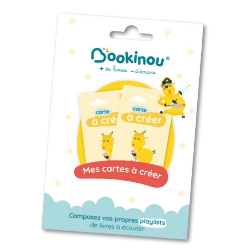Cartes à créer (x3) - Bookinou (Pimely)