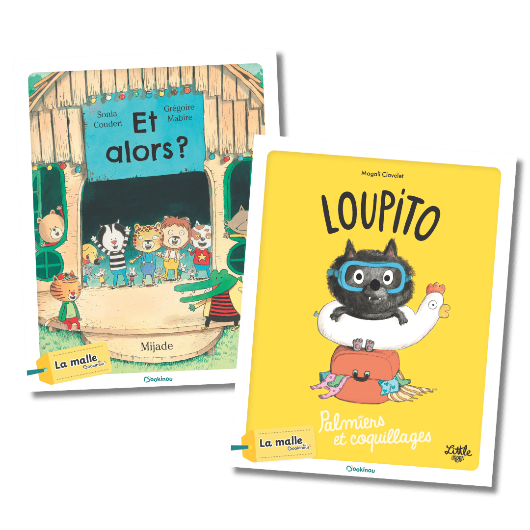 Et alors et Loupito : Palmiers et coquillages (lot) - Bookinou (Pimely)