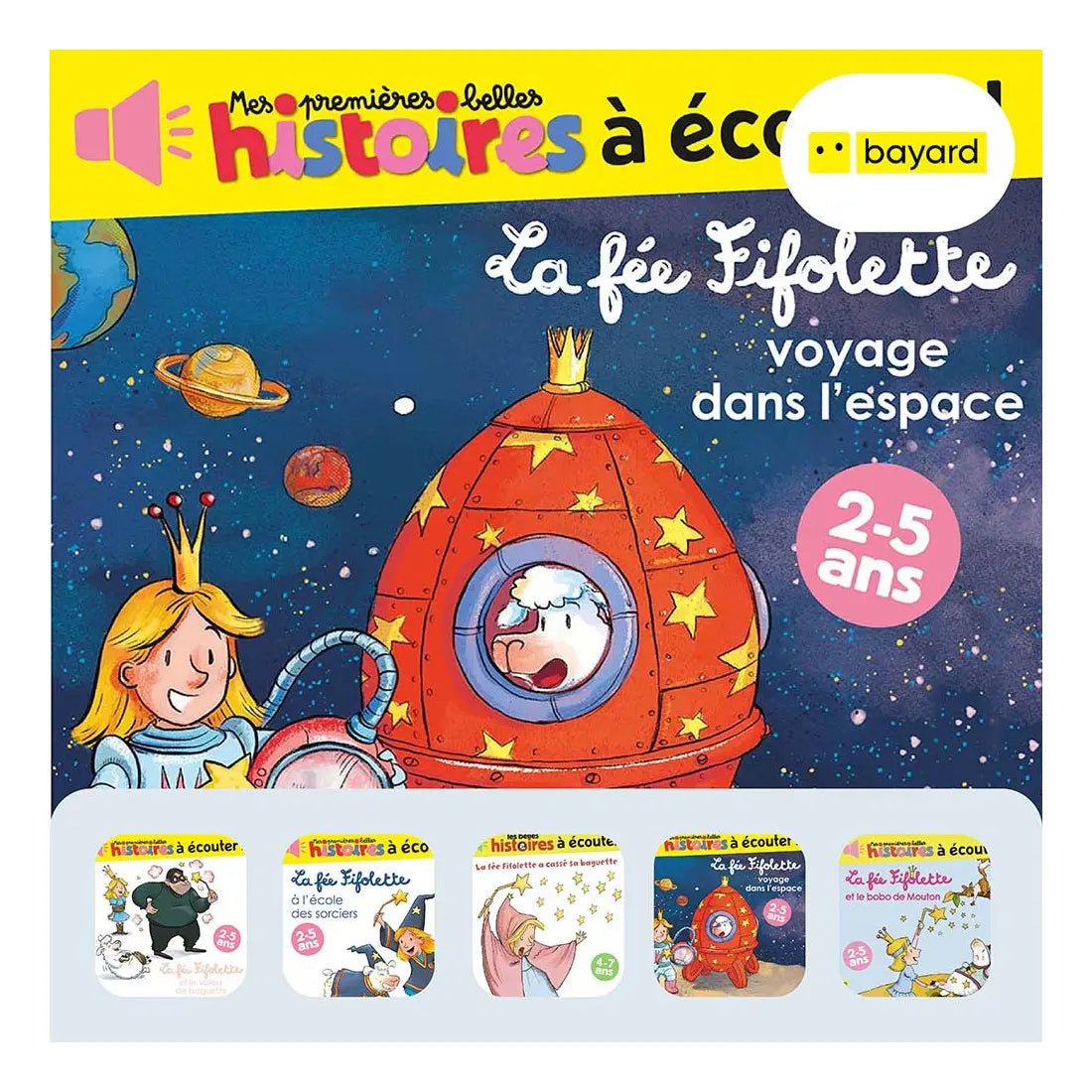 La Fée fifolette - 5 histoires de Bayard - Bookinou (Pimely)