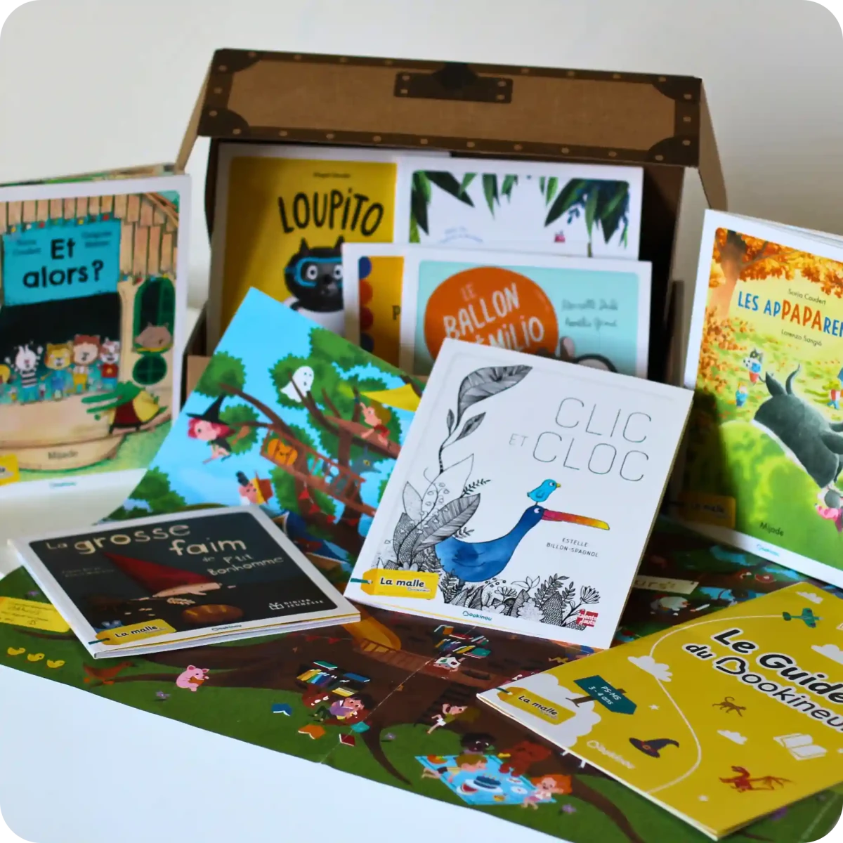 La Malle du Bookineur 3 - 4 ans - Bookinou (Pimely)