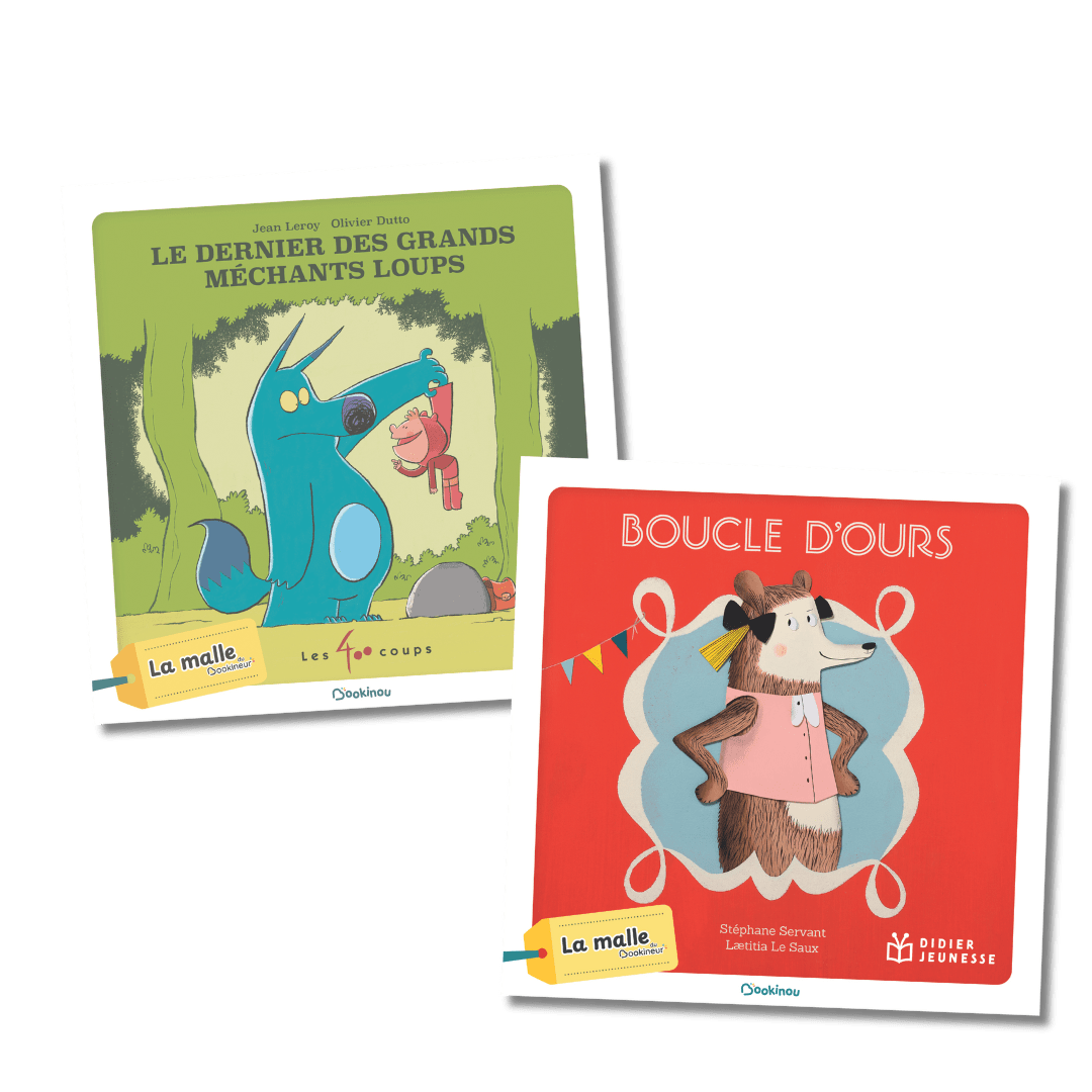 Le dernier des grands méchants loups et Boucle d’ours (lot) - Bookinou (Pimely)