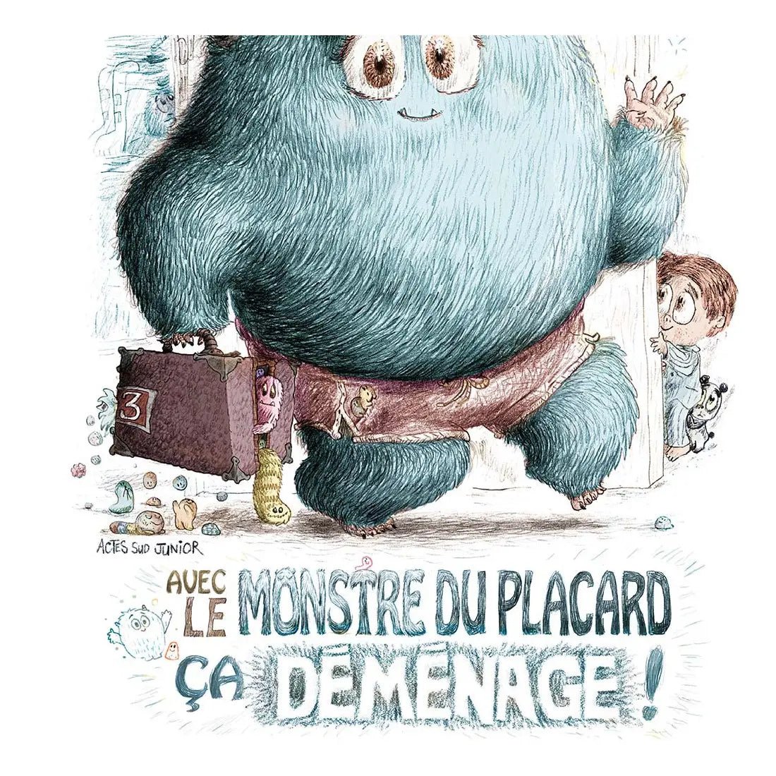 Le Monstre du placard - 5 histoires de Actes Sud Jeunesse - Bookinou (Pimely)