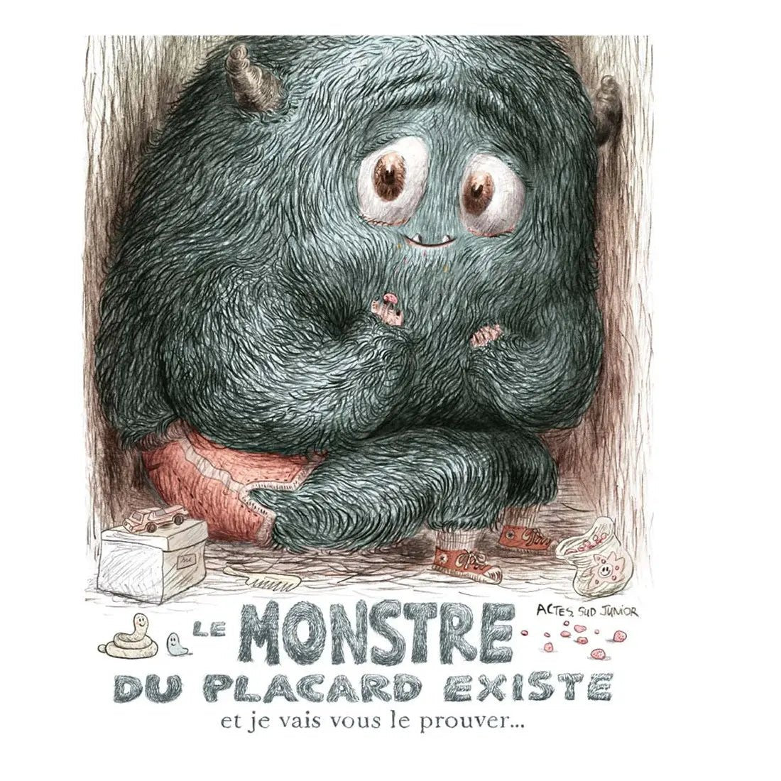 Le Monstre du placard - 5 histoires de Actes Sud Jeunesse - Bookinou (Pimely)
