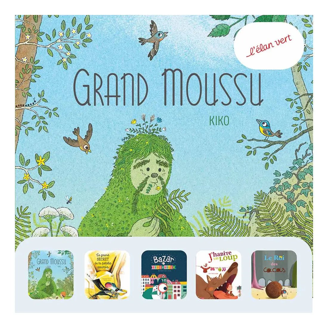 Les belles histoires - 5 histoires de l'Élan vert - Bookinou (Pimely)