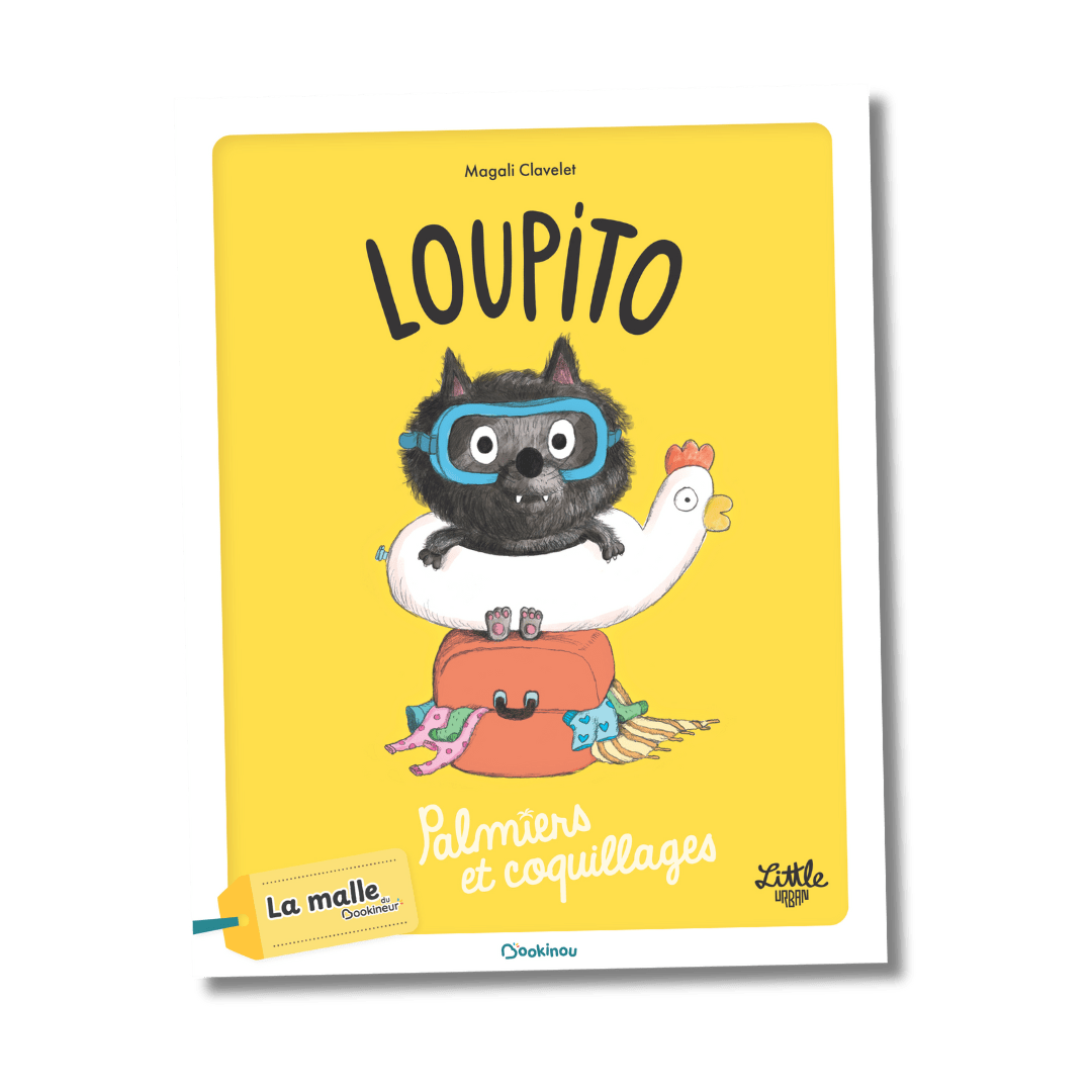 Loupito : Palmiers et coquillages - Bookinou (Pimely)