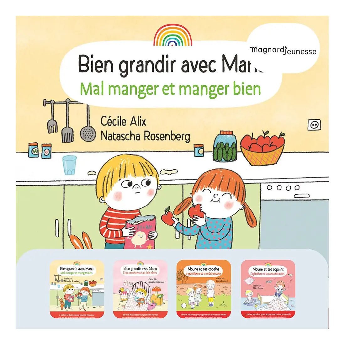 Moune et Mano - 8 histoires de Magnard Jeunesse - Bookinou (Pimely)