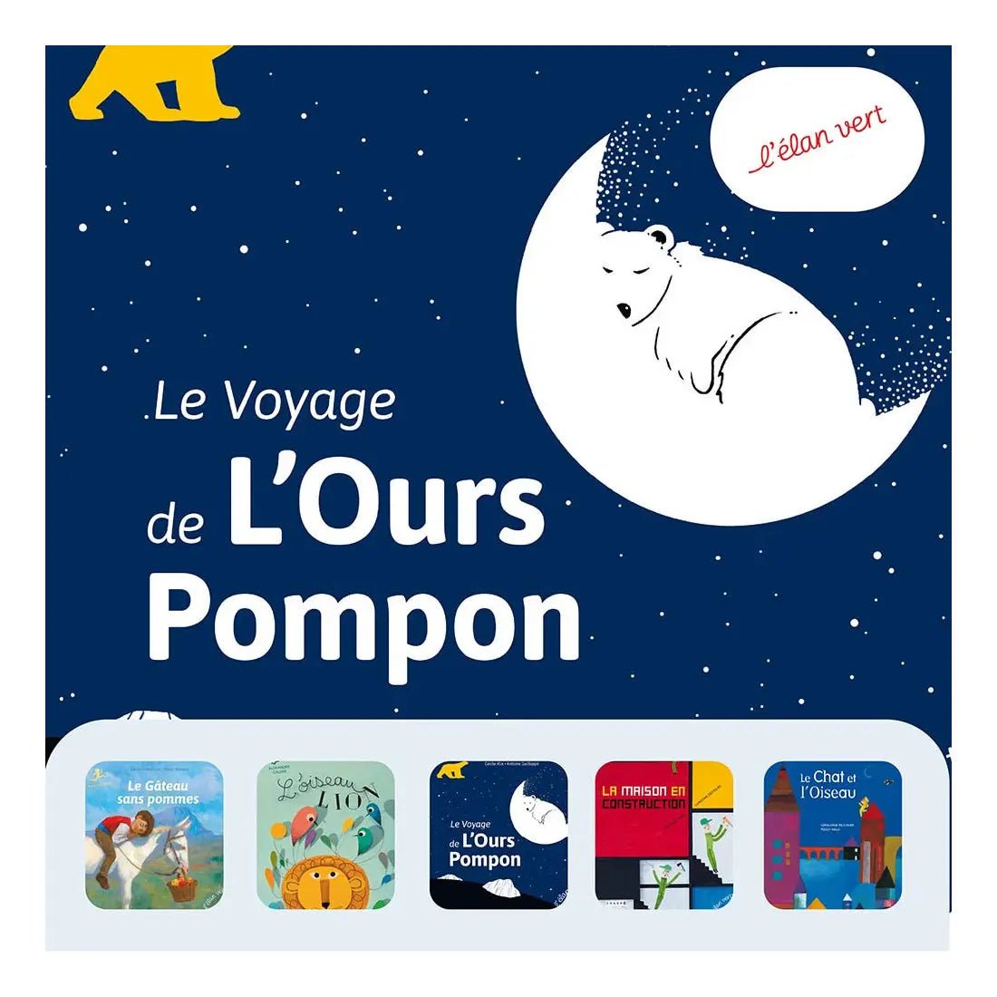 Pont des arts 4 - 6 ans - 5 histoires de L'Élan vert - Bookinou (Pimely)
