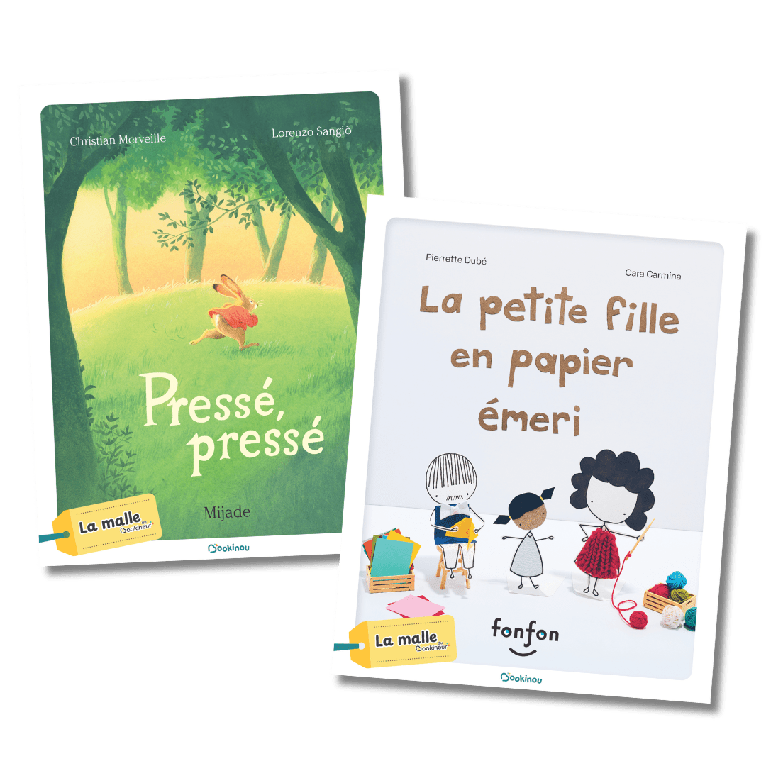 Pressé Pressé et La petite fille en papier émeri (lot) - Bookinou (Pimely)