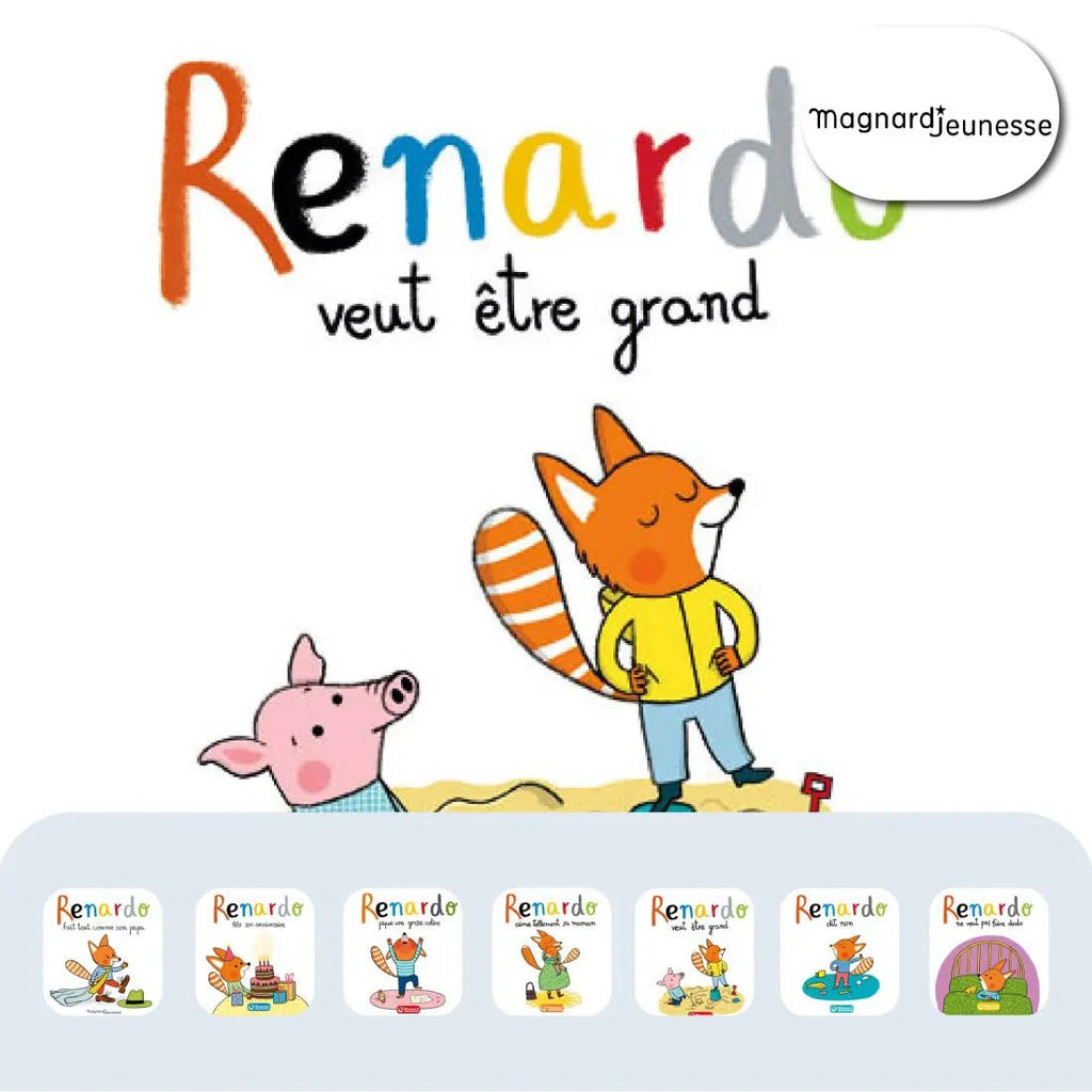 Renardo - Carte à histoire Bookinou – Bookinou (Pimely)