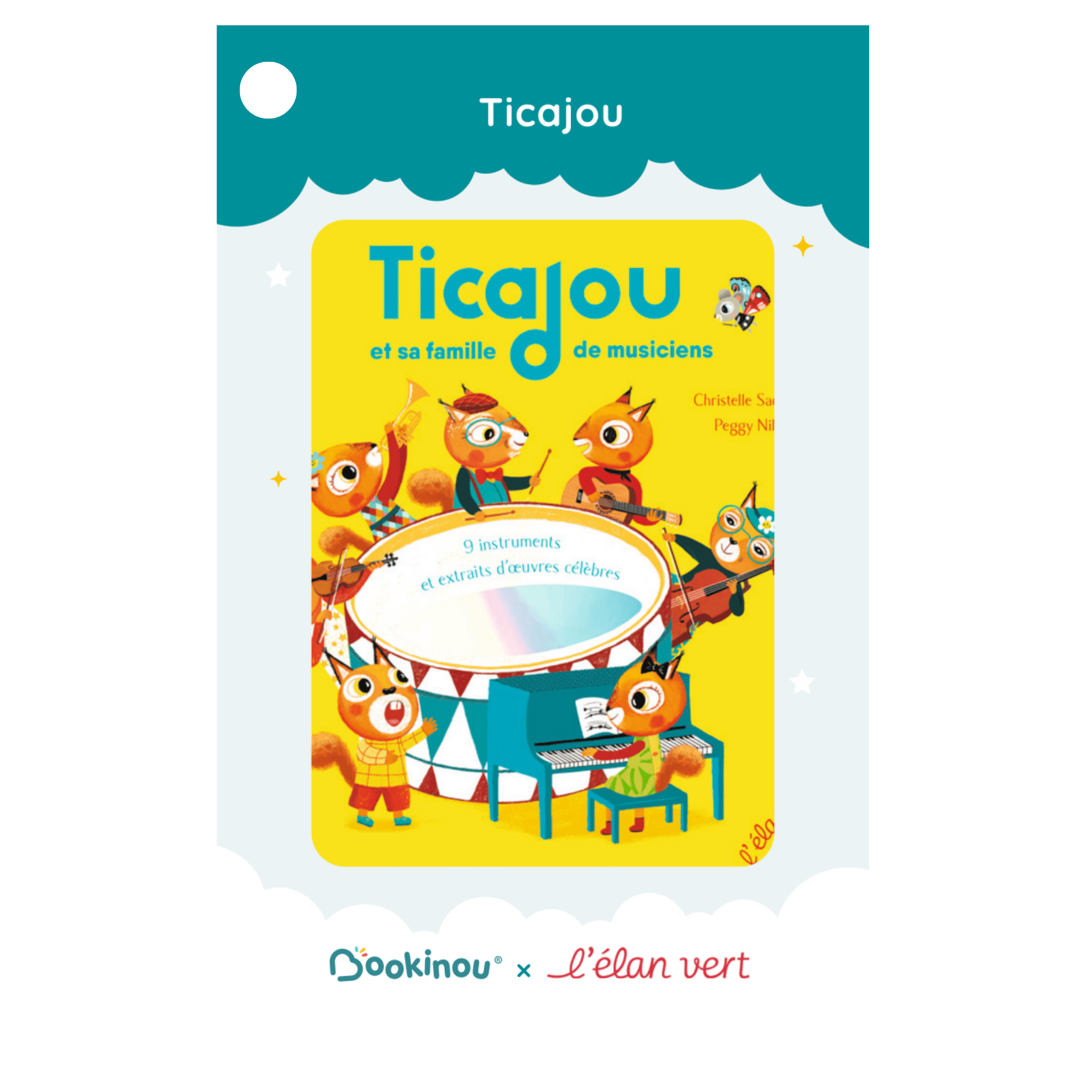 Ticajou - 4 histoires de L'Élan vert - Bookinou