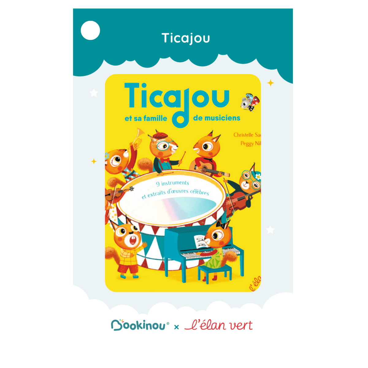 Ticajou - 4 histoires de L'Élan vert - Bookinou