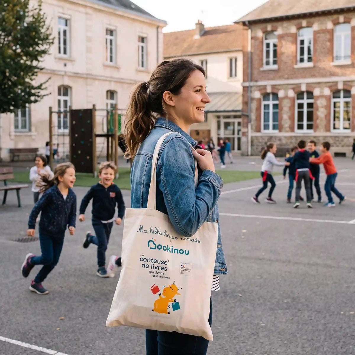 Totebag Bookinou - Bookinou