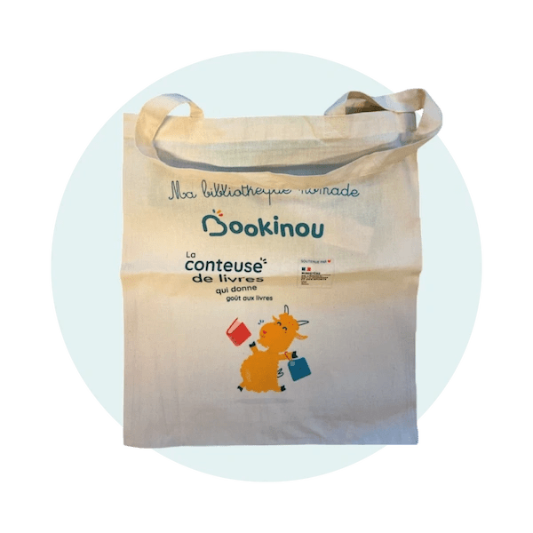 Totebag Bookinou - Bookinou (Pimely)