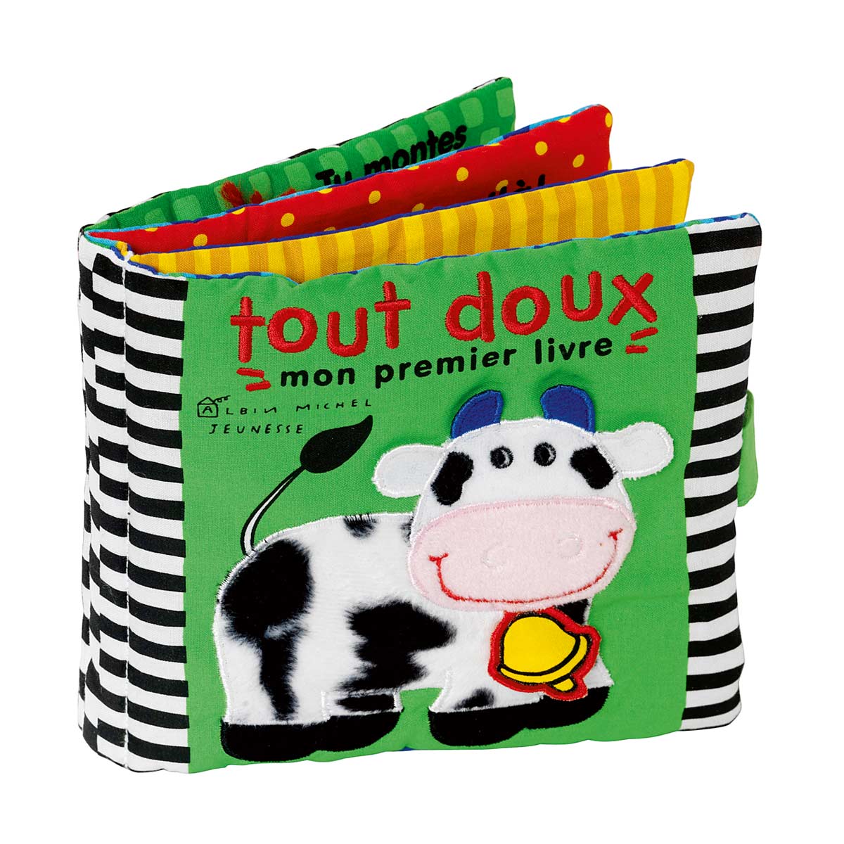 Livre en tissu Montessori pour Bébé