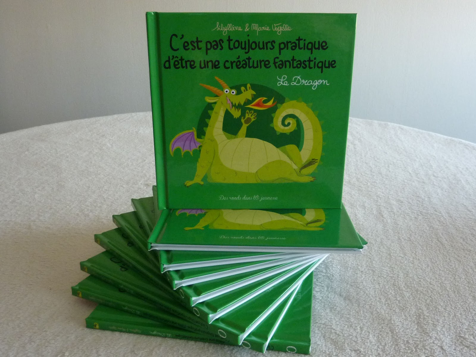 Le livre de février : Le Dragon de Sibylline et Marie Voyelle