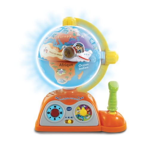 Globe terrestre interactif pour enfant de 4 ans