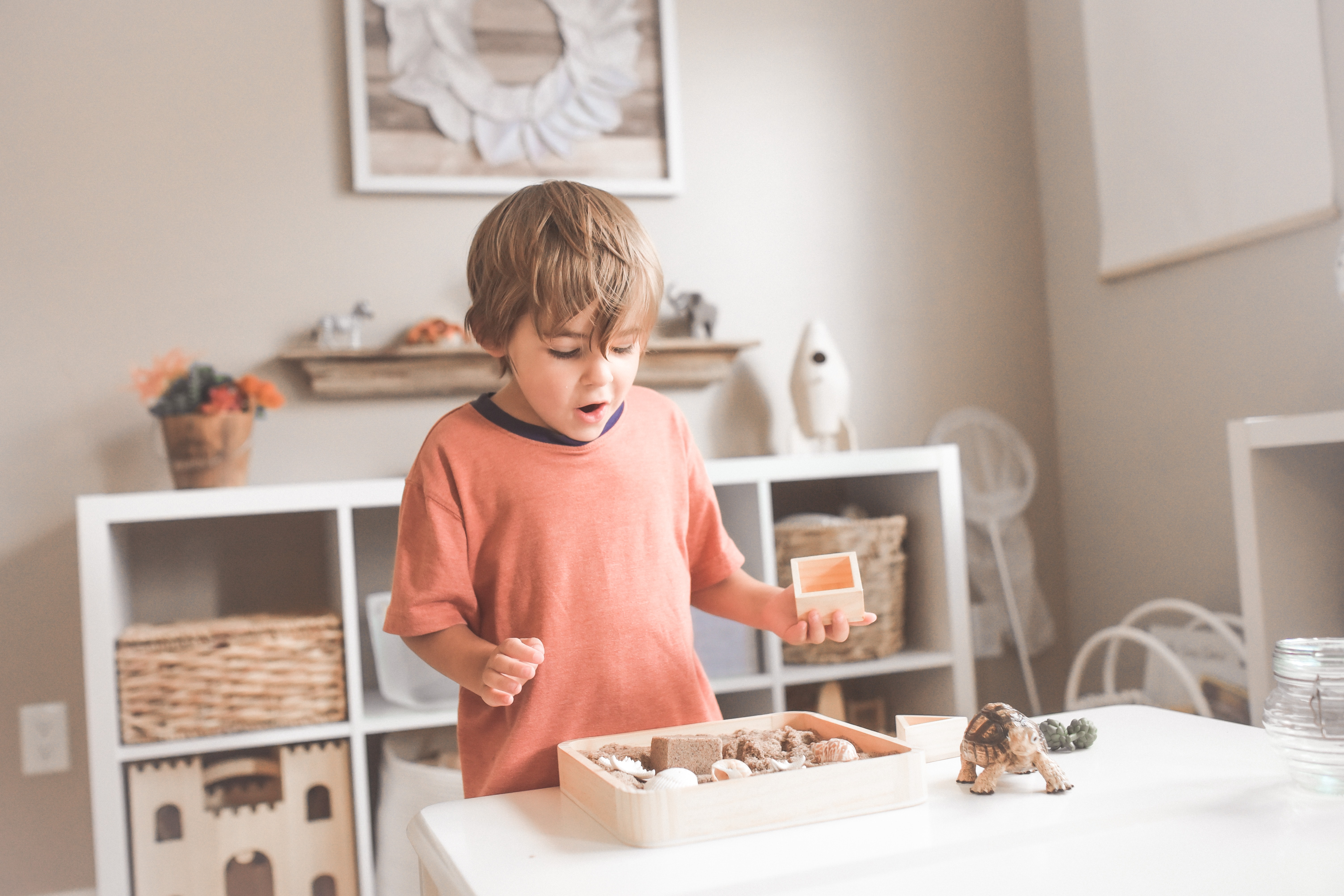 Jouet éducatif éducatif Montessori pour garçons de 2 à 4 ans